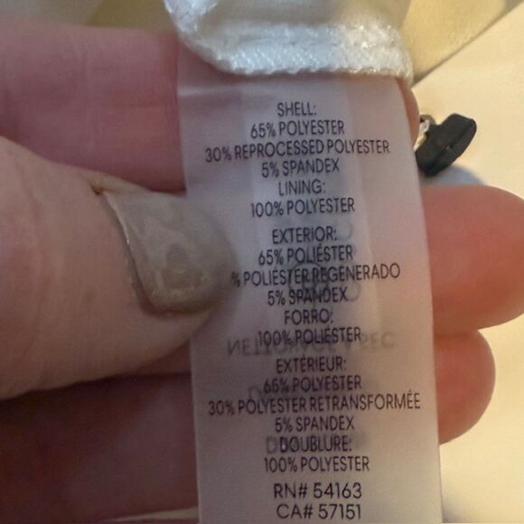 Calvin Klein NWT White Puff Sleeve Button Midi Dress Size 8 Romantic Coquette - Picture 8 of 9